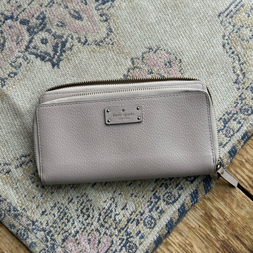 Kate Spade Double Zipper Wallet w/ Wristlet